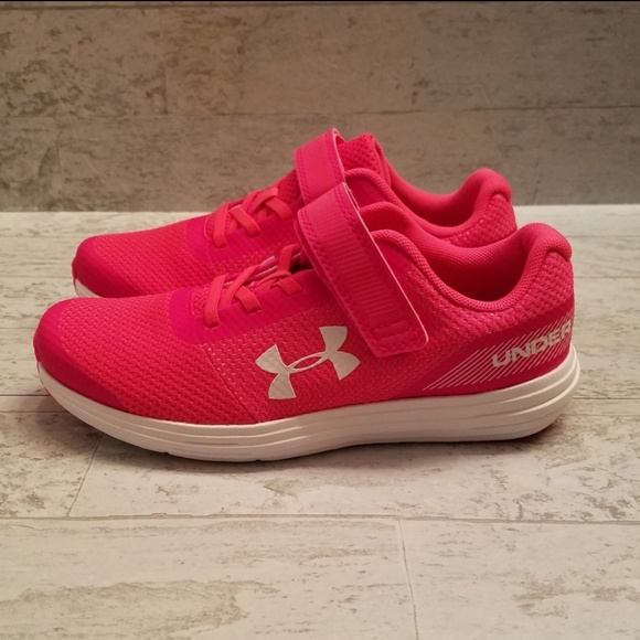 Under Armour Other - Under Armour Surge girls Hot Pink sneakers